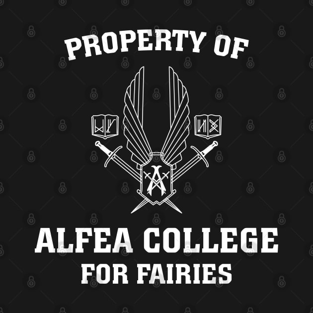 Property of Alfea College for Fairies by BadCatDesigns