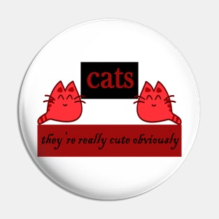 cute cats Pin