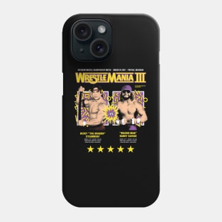 MANIA BATTLE THE DRAGON VS MACHO MAN Phone Case