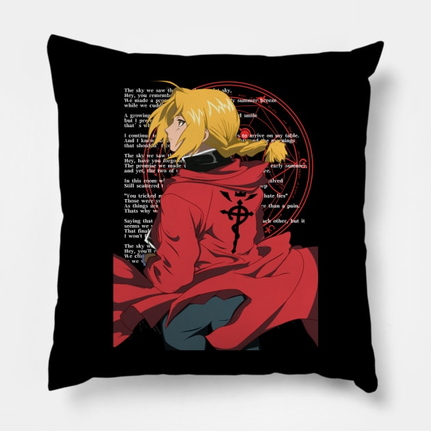 Edward Elric - Fullmetal Alchemist Pillow by TheDressCodes