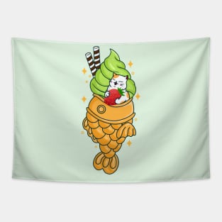 Taiyaki Ice Cream Tapestry