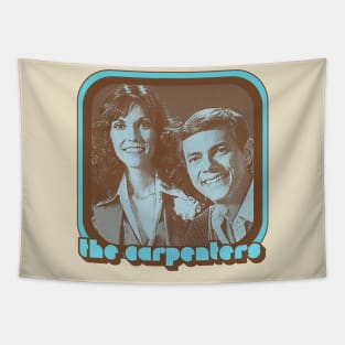 The Carpenters / Retro 70s Style Fan Design Tapestry