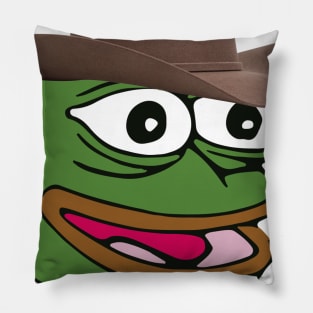 Pepe Yee Haw Pillow