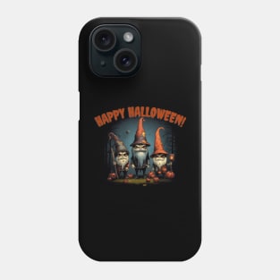 Halloween gnomes, happy halloween Phone Case