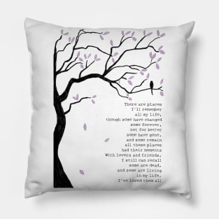 In my life lyrics Pillow