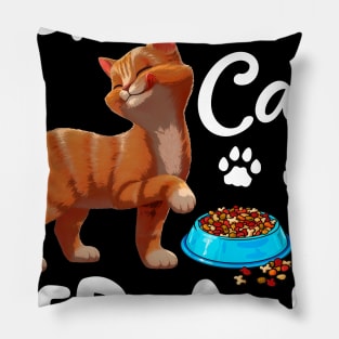 Personal Cat-Servant Funny Gift Pillow