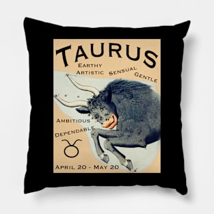 Taurus astrological traits t-shirt Pillow