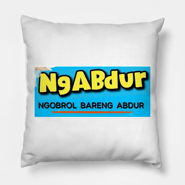 NGABDUR PODCAST Pillow by Ngab Dur Podcast