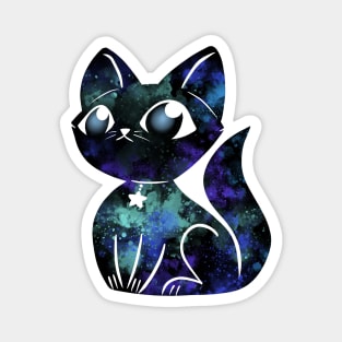 Space Cat Magnet