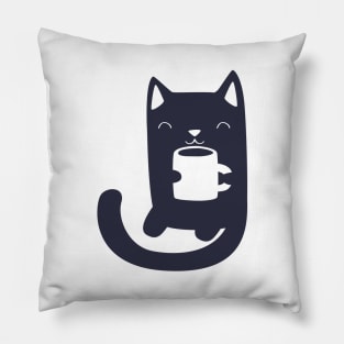 Coffee Cat Pillow