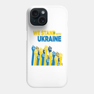 We stand with Ukraine | Save Ukraine Tee | Ukriane Strong Phone Case