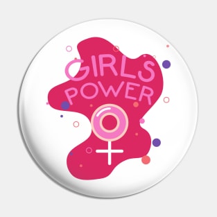 Girl Power: Empowered and Unstoppable Pin