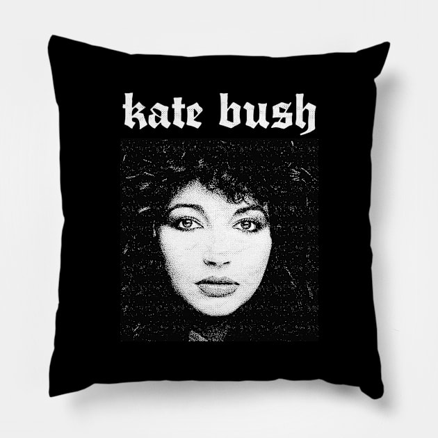 Kate Bush †† Vintage Look Aesthetic Design Pillow by unknown_pleasures