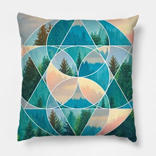 Forest Collage Pillow