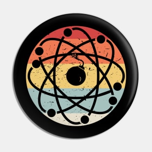 Retro AtomBomb Pin