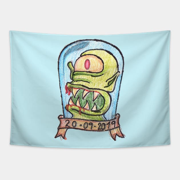 Kang Area51 Tapestry by AkiYami