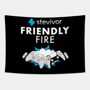 Stevivor's Friendly Fire Show (2021 logo) Tapestry