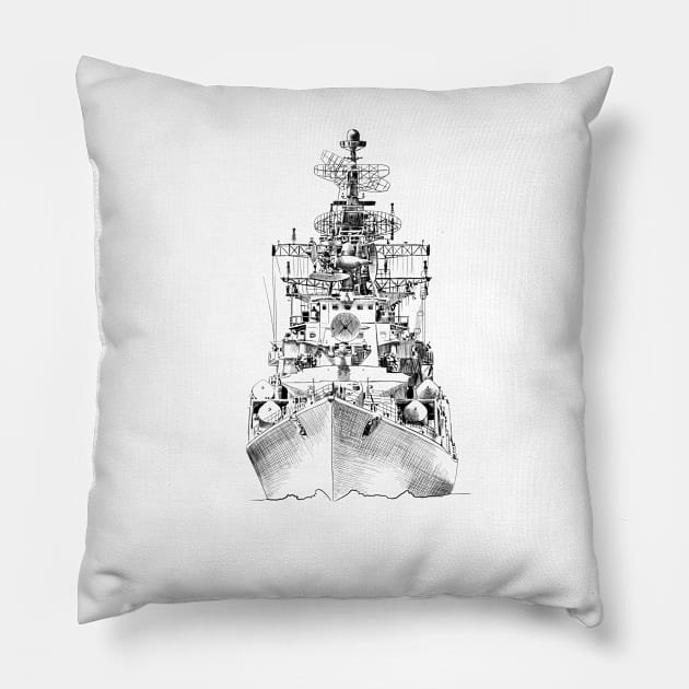 Schlachtschiff Pillow by sibosssr