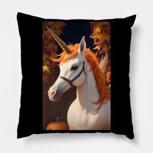 Unicorns Crashing Thanksgiving!!! Pillow