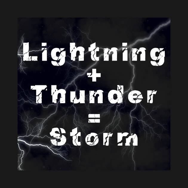 Lightning + Thunder = Storm by MyAwesomeBubble