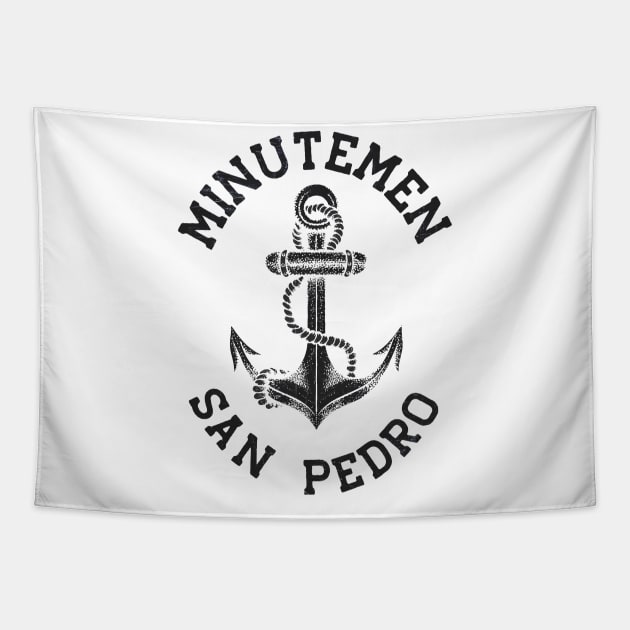 Minutemen Vintage b Tapestry by 𝙼𝙰𝚂𝙸𝙰