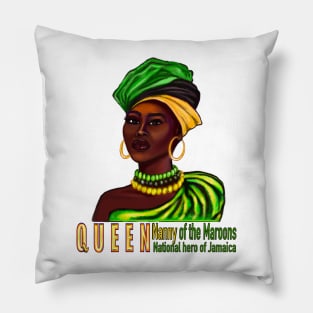 Queen nanny of the Maroons - national heroine of Jamaica Pillow