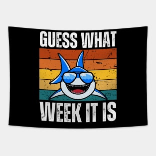 Guess What Week It Is Tapestry