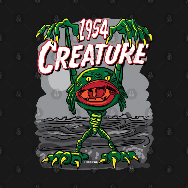 1954 Creature from the Black Lagoon by eShirtLabs