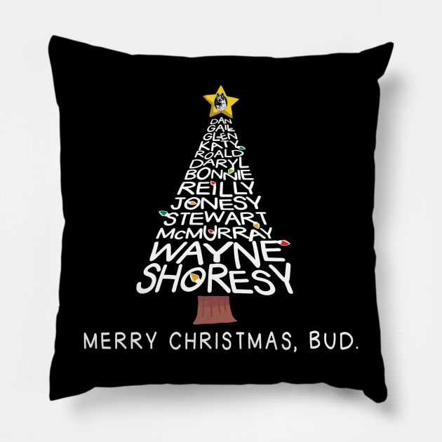 letterkenny christmas Pillow by DisenyosDeMike