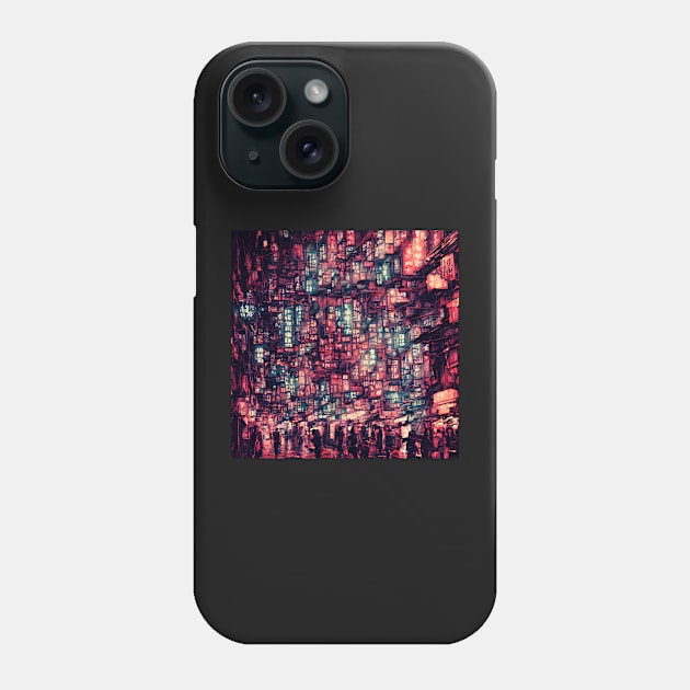 China Town Phone Case by Artieries1