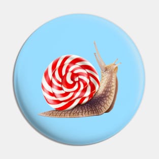 Snail Candy Pin