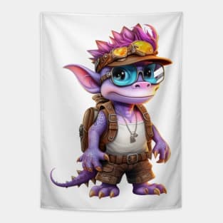 Back To School Dragon Tapestry