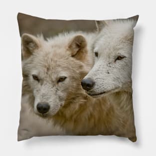 Arctic Wolves Pillow