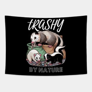 Trashy nature Tapestry