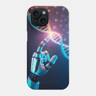 robot dna Phone Case