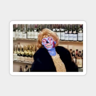 They Live - Formaldehyde Face Magnet