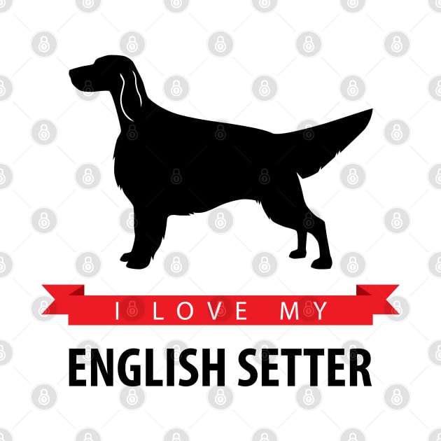 I Love My English Setter by millersye