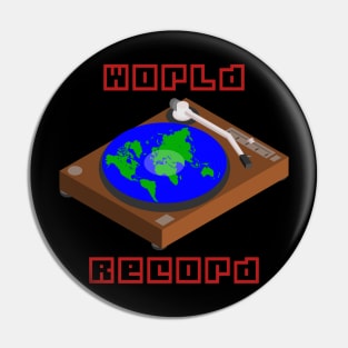 World Record - Feel the rythm of the world Pin