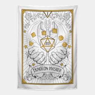 D&D Dungeon Master Tarot (light) Tapestry