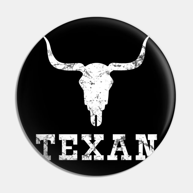 Texas Longhorn Pin by Scar