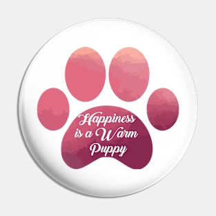 Warm puppy Paw Pin