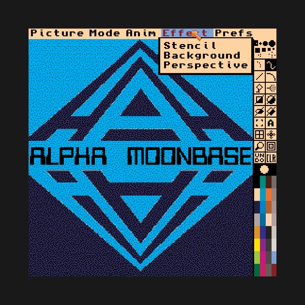 Amiga Deluxe Paint by haunteddata