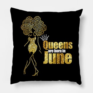 Queen are born in June Pillow