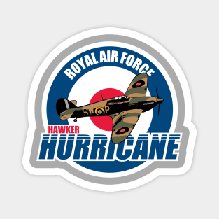 RAF Hurricane Patch Magnet