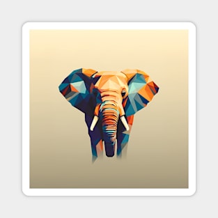 Abstract Elephant Pop Art Magnet