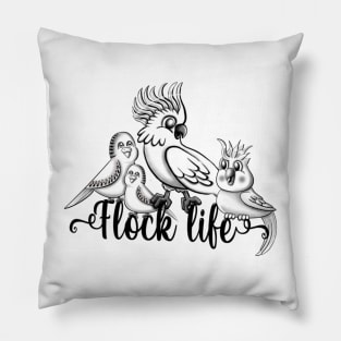 Flock Life Pillow