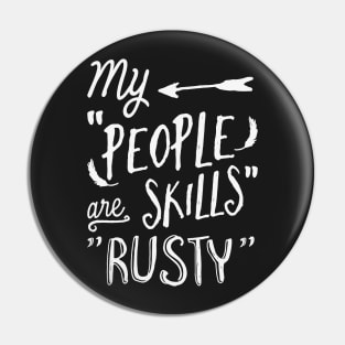 People Skills Pin