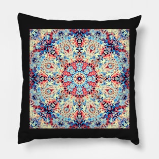 Fractal mandala Pillow