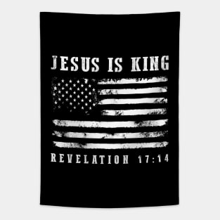 Jesus Is King Revelation Tapestry