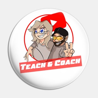 Teach and Coach Merch 1 Pin